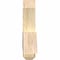 Ekena Millwork Eugene Rough Sawn Timber Gable Bracket, Douglas Fir, 36"W x 16"H x 4"D x 6"F, 11/12 Pitch GBW036X16X0406EUG00RDF - alternate 3
